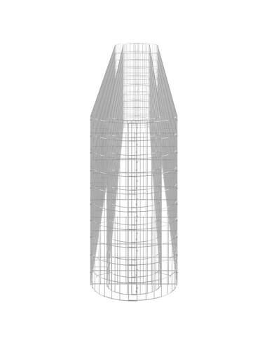 Габион повдигната леха, поцинковано желязо, 540x50x100 cм