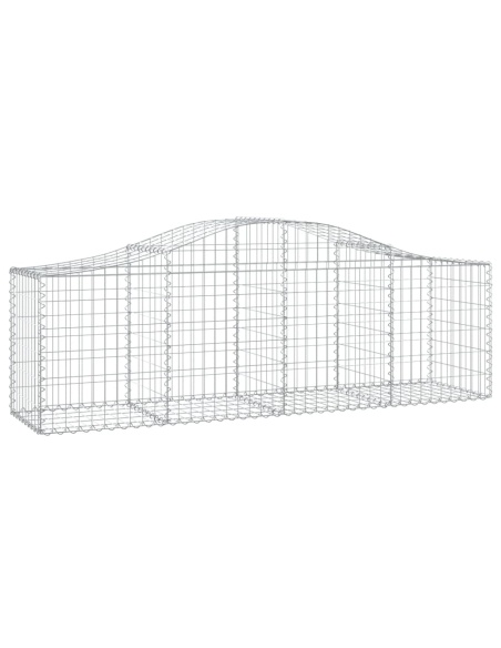 Дъговидна габионна кошница 200x50x60/80 см поцинковано желязо