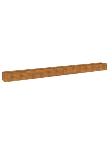 Градинска повдигната леха 580x50x36 см кортенова стомана