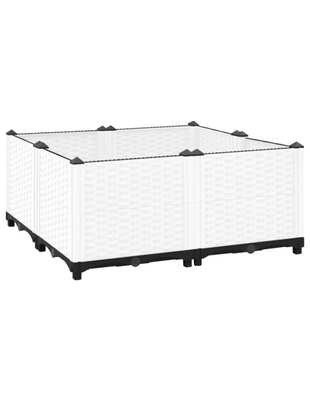 Повдигната леха, 80x80x38 см, полипропилен
