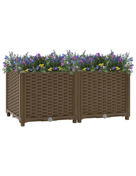 Повдигната леха, 80x40x38 см, полипропилен