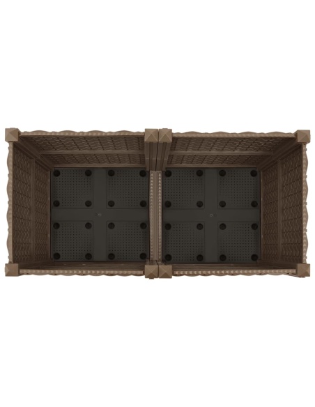 Повдигната леха, 80x40x38 см, полипропилен
