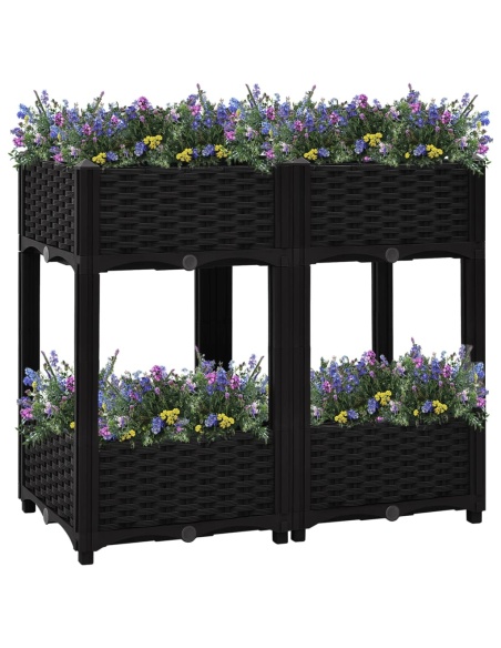 Повдигната леха, 80x40x71 см, полипропилен