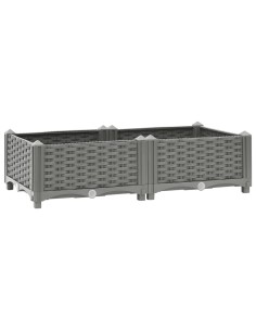 Повдигната леха, 80x40x23 см, полипропилен