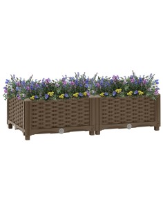 Повдигната леха, 80x40x23 см, полипропилен