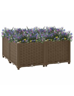 Повдигната леха, 80x80x38 см, полипропилен