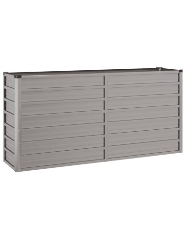 Градинска повдигната леха ръждив 160x40x77 см кортенова стомана