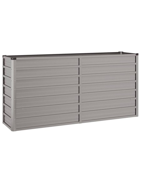 Градинска повдигната леха ръждив 160x40x77 см кортенова стомана