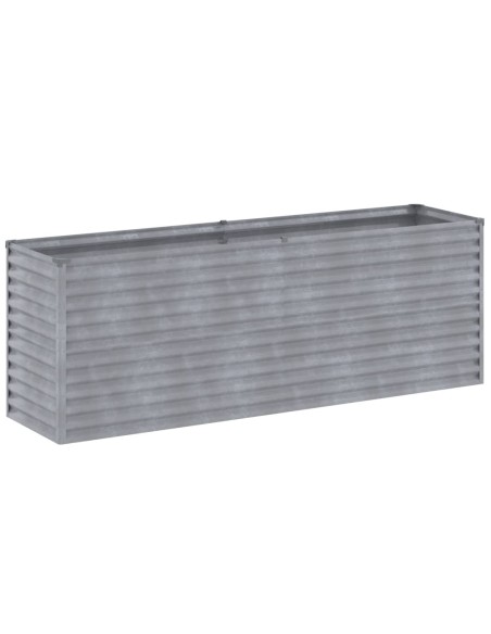 Градинска повдигната леха 196x50x69 см кортенова стомана