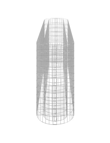 Габион повдигната леха, поцинковано желязо, 260x50x100 cм