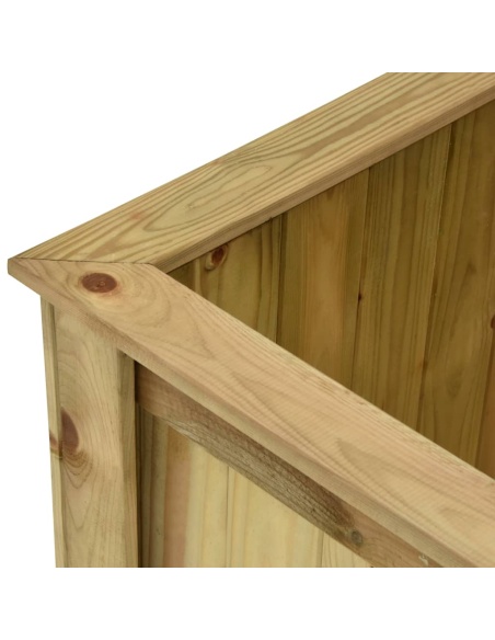 Повдигната леха, 100x50x50 см, импрегнирано борово дърво
