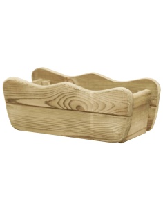 Градинска повдигната леха, 50x18x18 см, импрегниран бор
