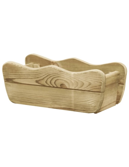 Градинска повдигната леха, 50x18x18 см, импрегниран бор