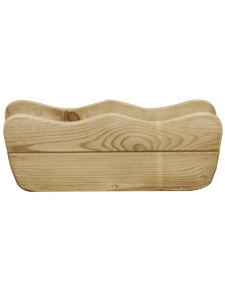 Градинска повдигната леха, 50x18x18 см, импрегниран бор