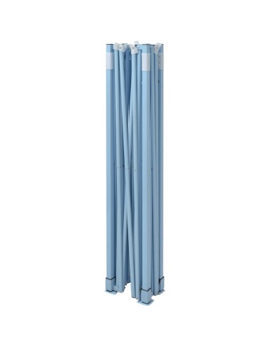 Сгъваема шатра с 3 стени, 3x4,5 м, синя