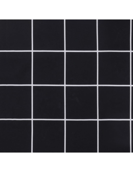 Шалте за шезлонг 200x60x4 см черно каре, Оксфорд плат - VL361422 ➤ на топ цена ➤ pagagal.com