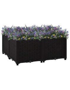Повдигната леха, 80x80x38 см, полипропилен