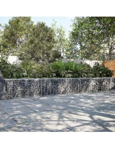 Габионна кошница с покритие, 900x50x50 см, поцинковано желязо