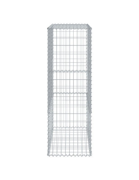 Габионна кошница с покритие, 300x50x150 см, поцинковано желязо