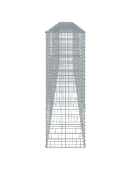 Габионна кошница с покритие, 800x50x150 см, поцинковано желязо