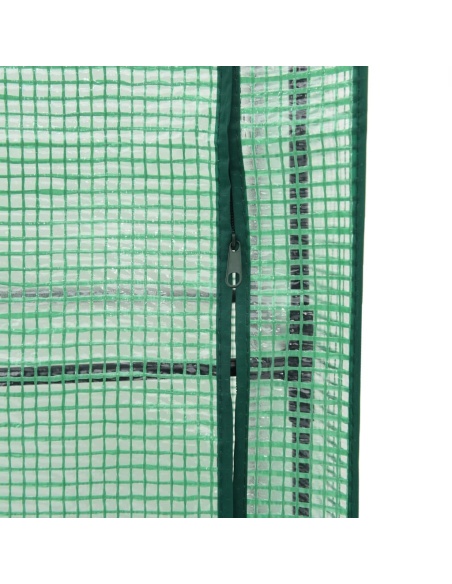 Повдигнато легло с оранжерия калъф, ратанов вид, 80x40x140 см