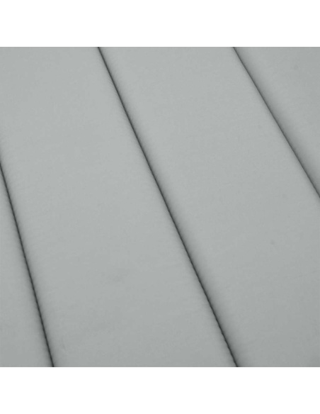 Шалте за шезлонг, меланж светлосиво, 186x58x4 см, плат - VL4002476 ➤ на топ цена ➤ pagagal.com