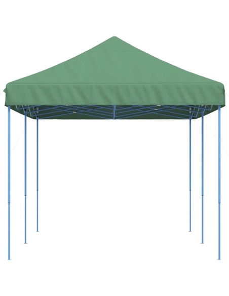 Сгъваема парти шатра, pop-up, зелена, 580x292x315 см