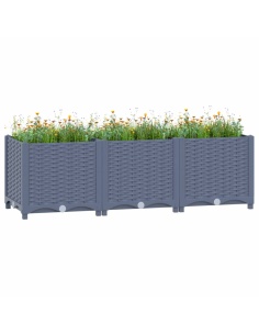 Повдигната леха, 120x40x38 см, полипропилен