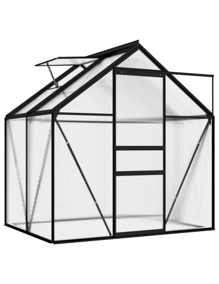 Оранжерия, антрацит, алуминий, 2,47 м³