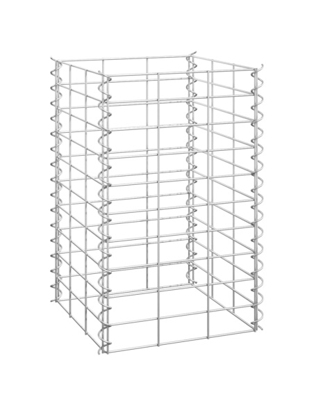 Габиони повдигнати лехи, 3 бр, 30x30x50 см, желязо
