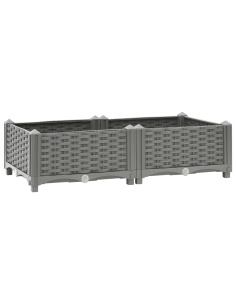 Повдигната леха, 80x40x23 см, полипропилен