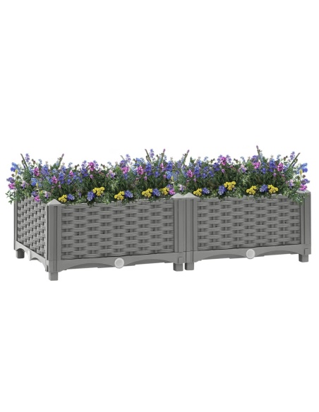 Повдигната леха, 80x40x23 см, полипропилен