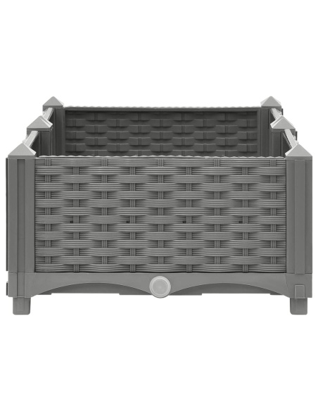 Повдигната леха, 80x40x23 см, полипропилен