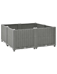 Повдигната леха, 80x80x38 см, полипропилен