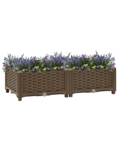 Повдигната леха, 80x40x23 см, полипропилен