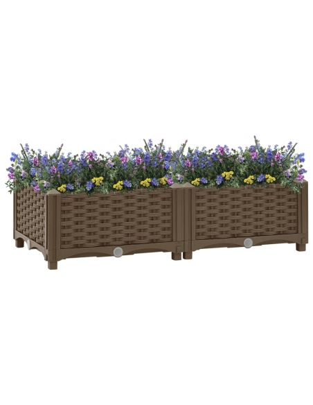 Повдигната леха, 80x40x23 см, полипропилен