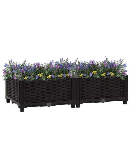 Повдигната леха, 80x40x23 см, полипропилен