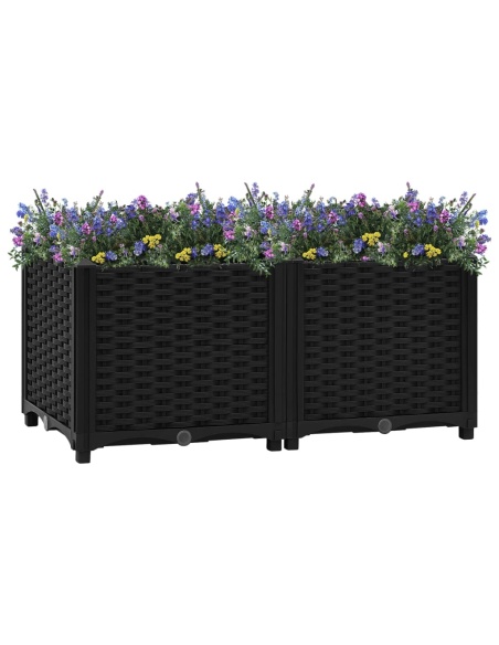 Повдигната леха, 80x40x38 см, полипропилен