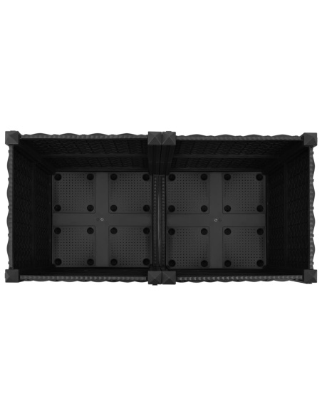 Повдигната леха, 80x40x38 см, полипропилен