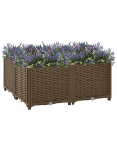 Повдигната леха, 80x80x38 см, полипропилен