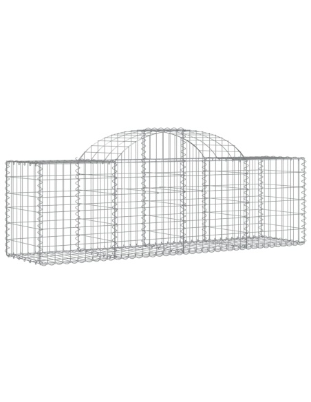 Дъговидна габионна кошница 200x50x60/80 см поцинковано желязо