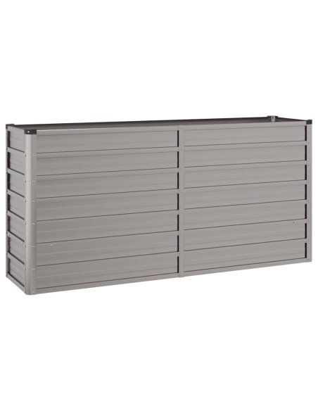 Градинска повдигната леха ръждив 160x40x77 см кортенова стомана