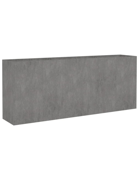 Градинска повдигната леха 200x40x80 см кортенова стомана