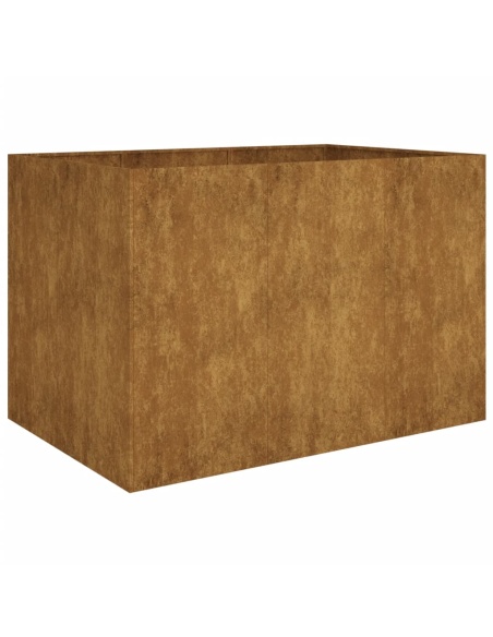 Градинска повдигната леха 120x80x80 см кортенова стомана