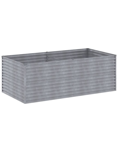 Градинска повдигната леха 196x100x69 см кортенова стомана