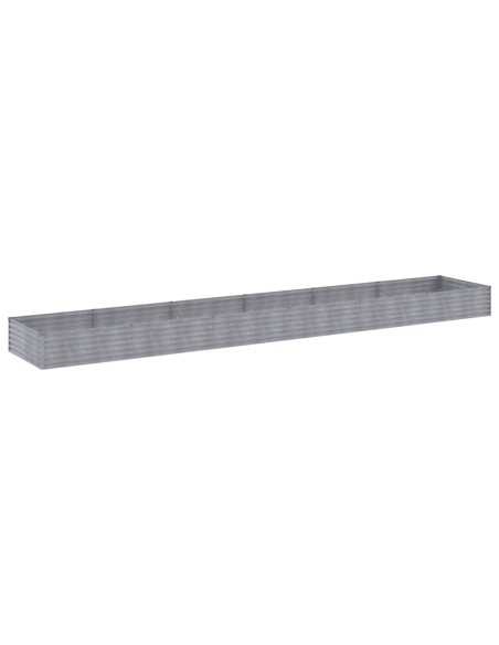 Градинска повдигната леха 579x100x36 см кортенова стомана
