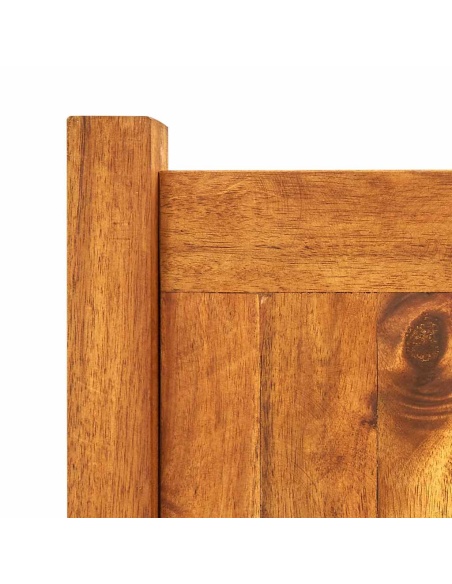 Градинска повдигната леха, акациево дърво, 100x30x25 см