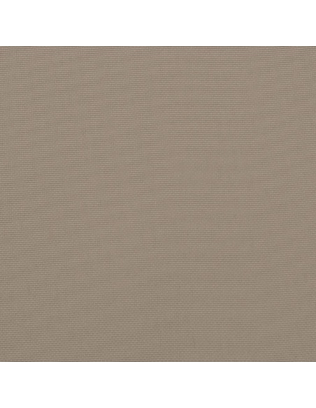 Шалте за шезлонг, таупе, 200x50x3 см, Оксфорд плат