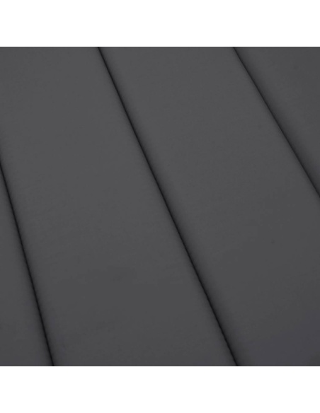 Шалте за шезлонг, антрацит, 180x60x4 см, Оксфорд плат