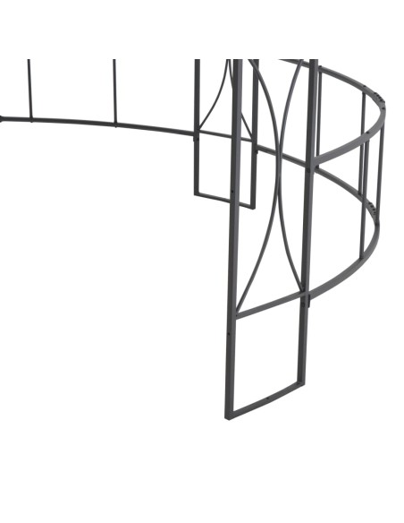 Шатра, 300x290 см, бяла, кръгла